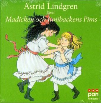 4 CD audiobook Astrid Lindgren SWEDISH Madicken och Junibackens Pims Madita