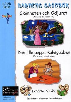 little book + CD audiobook fairytales Swedish - Barnens Sagobok Nr. 8 Lyssna & Läs