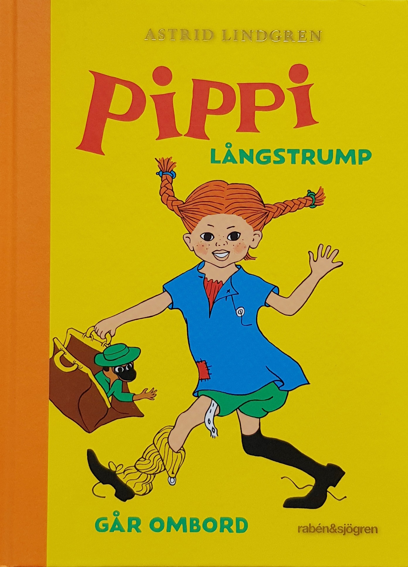 Astrid Lindgren Buch Schwedisch Pippi Långstrump Går Ombord 2016 Neu
