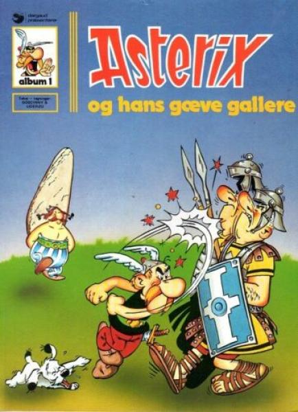 Asterix Danish Nr. 1  - ASTERIX og hans gaeve gallere - 1972 - used