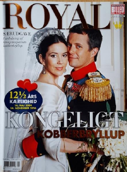 Billed Bladet Danish -  Kongeligt Kobbberbryllup - Wedding 12,5  Years - Princess Mary and Prinz Frederik