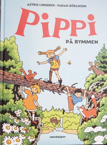 Astrid Lindgren book Swedish - Pippi Långstrump På Pa Rymmen  NEW 2020