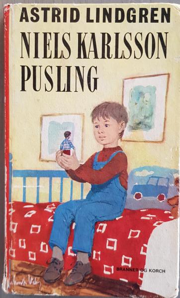 Astrid Lindgren Buch DÄNISCH - Niels Karlsson Pusling - von 1969