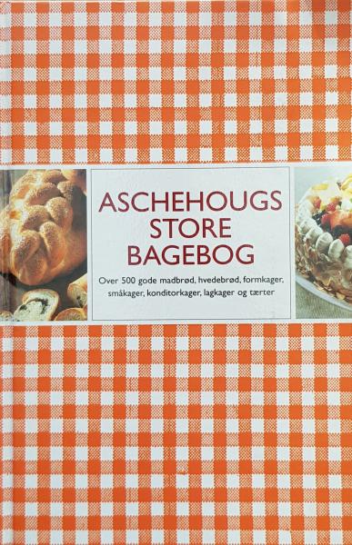 Buch DÄNISCH - Aschehougs STORE BAGEBOG - Backbuch aus Dänemark - Hardcover - "Sju Sorters Kakor" auf dänisch