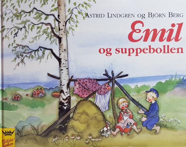 Astrid Lindgren Buch NORWEGISCH - Emil og suppebollen -  Michel - 2001