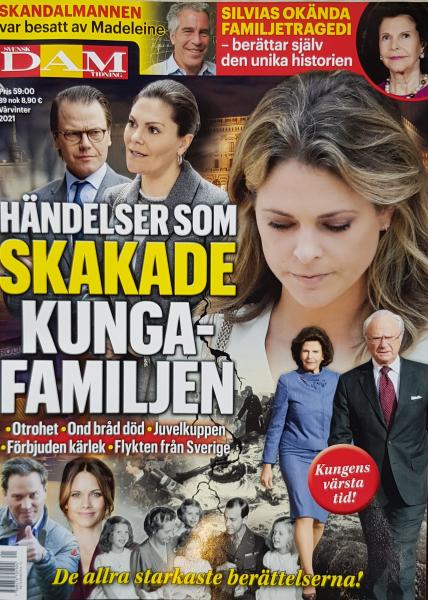 Special Magazin SKANDALE  KUNGAFAMILJEN - 2021  NEW