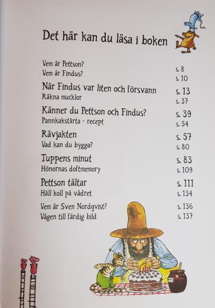 Buch På Äventyr Med Pettson och und Findus Pettersson SCHWEDISCH 5 Bücher !! NEU - Sven Nordqvist