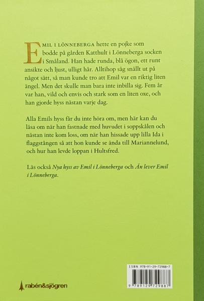 Astrid Lindgren book Swedish - Emil i Lönneberga - New