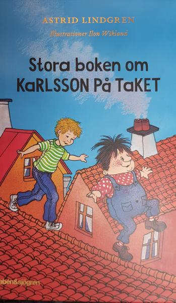 Astrid Lindgren book Swedish - Stora boken om Karlsson på pa taket - 2021 NEU