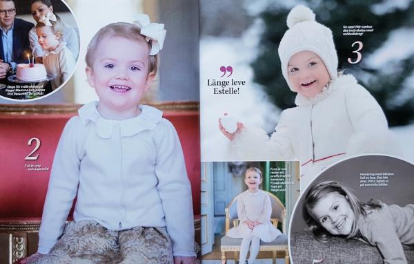 Special Magazin Svensk DAM Tidning - 2022  - 10 år ar med ESTELLE - Princess Estelle, Victoria , Prince Oscar, Daniel