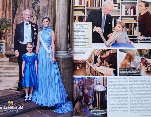 Special Magazin Svensk DAM Tidning - 2022  - 10 år ar med ESTELLE - Princess Estelle, Victoria , Prince Oscar, Daniel