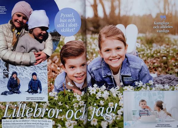 Special Magazin Svensk DAM Tidning - 2022  - 10 år ar med ESTELLE - Princess Estelle, Victoria , Prince Oscar, Daniel