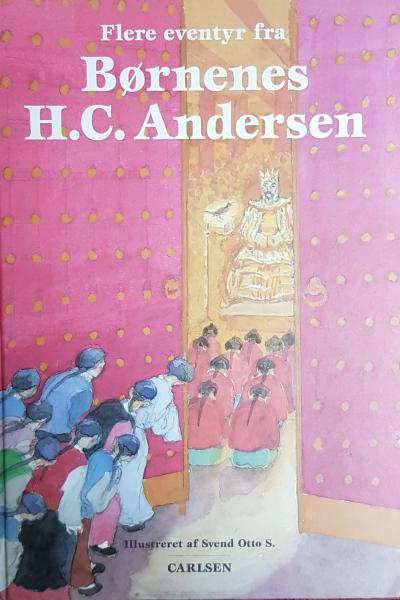 H.C. Andersen Book DÄNISCH - Children's book fairy tales DÄNISCH Bornenes - Dansk Danish 1972