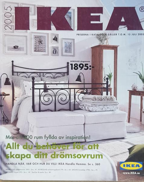 IKEA Catalog 2005 SWEDISH Language RARE