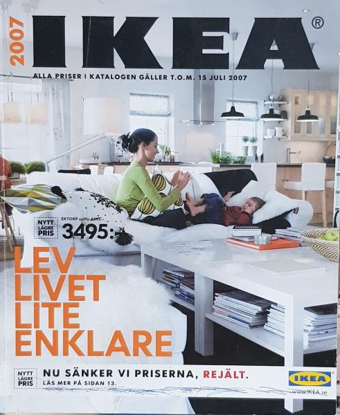 IKEA Catalog 2007 SWEDISH Language RARE