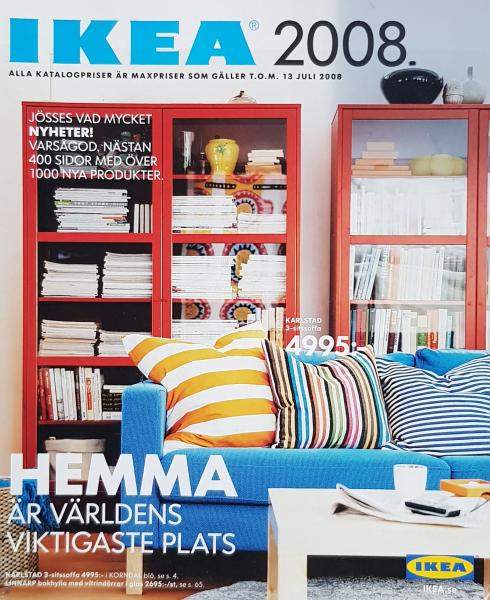 IKEA Catalog 2008 SWEDISH Language RARE