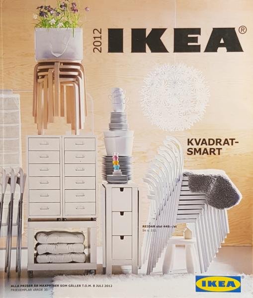 IKEA Catalog 2012 SWEDISH Language RARE