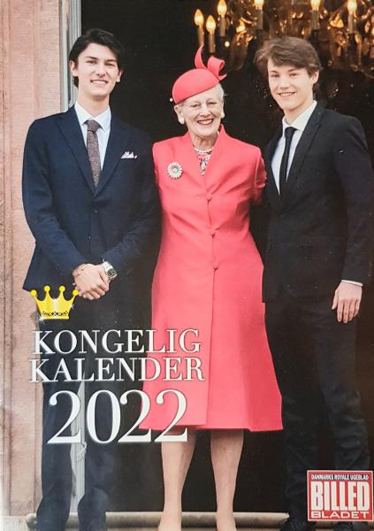 Royal Denmark Kongelig Calendar 2022 Princess Princess Mary Queen Margrethe