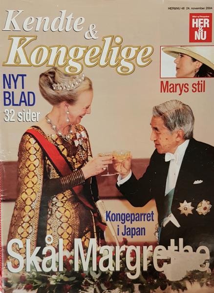 2004 - Royal Dänemark Königin Margrethe - Kongeparret i Japan