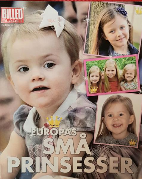 2014 Royal Magazine Supplement Denmark - Europe små Prinsesser - Europe's Little Princesses