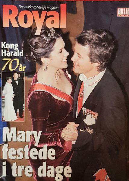 2007 - Denmark Princess Mary Prince Frederik - festede i tre dage - Kong Harald 70 år