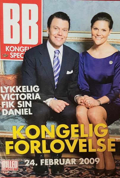 2009 - Royal Sweden Princess Victoria Daniel Engagement - Danish Special - Kongelig Forlovelse