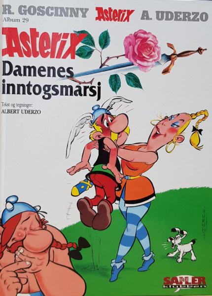 Asterix Norwegian Nr.  29 - ASTERIX Damenes inntogsmarsi - 2006  - HARDCOVER