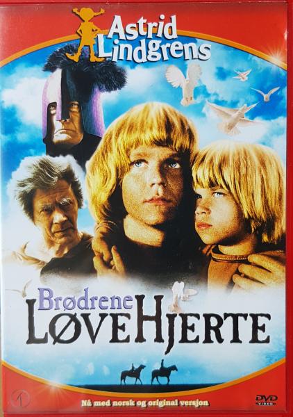 Astrid Lindgren DVD Norwegian - Brodrene LoveHjerte - used