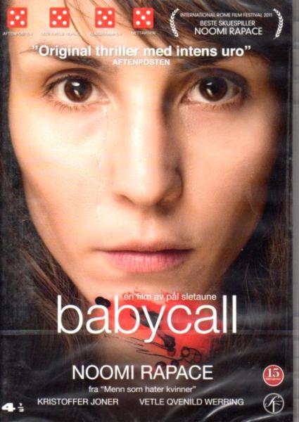 Babycall - Noomi Rapace - 2011 -  NEU - DVD NORWEGIAN SWEDISH