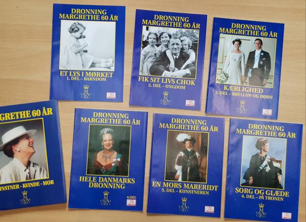 2000 - Royal Denmark Queen Dronning Margrethe 60 år ar years 6 Magazine