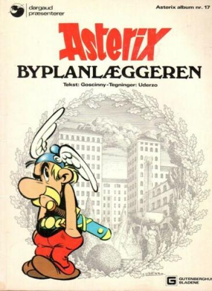 Asterix Danish Nr. 17  - ASTERIX Byplanlaeggeren - 1975 - used