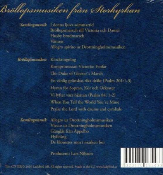 CD Music Wedding Victoria Daniel Sweden Bröllopsmusiken NEW