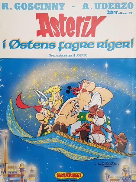 Asterix dänisch Nr. 28  - ASTERIX i ostens fagre riger - 1987 - gebraucht