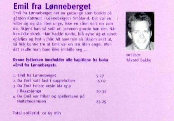 Emil fra Lonneberget - Astrid Lindgren CD norwegisch