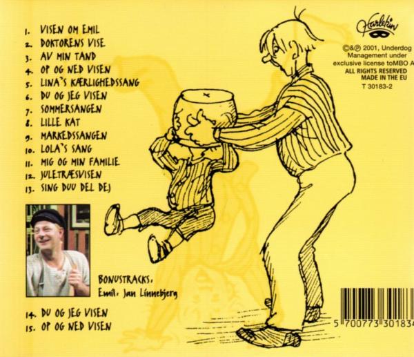 Astrid Lindgren CD Danish - Emil fra Lonneberg