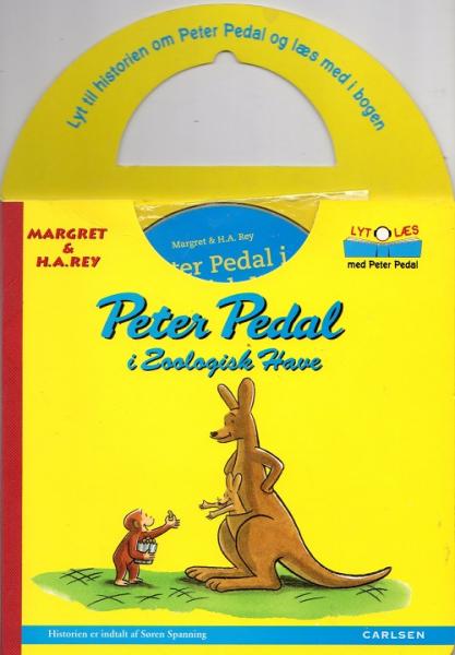 Children's book and CD DANISH -  Peter Pedal i Zoologisk Have - used with CD