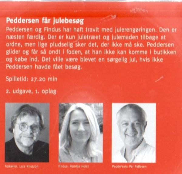 Peddersen og Findus CD DÄNISCH - Peddersen får julebesog - Pettersson und Findus - Jul - Weihnachten