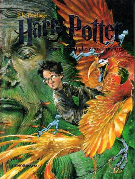 Harry Potter book Swedish - och hemligheternas kammare - 2015