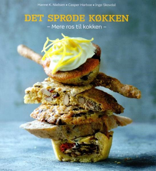 Book DANISH - Det Sprode Kokken - Mere ros til kokken - bakerbook from Denmark - Hardcover