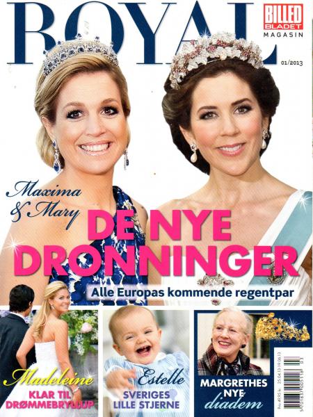 Royal Kongehuset Denmark Danish - De nye Dronninger - Princess Mary Prince Frederik 2013 - Queen Margrethe