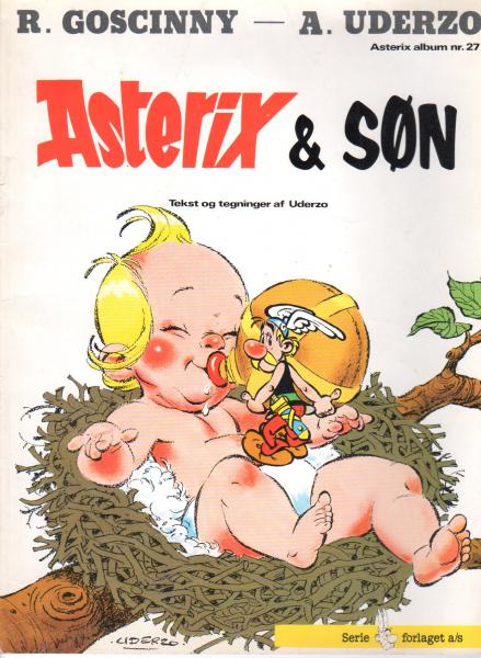 Asterix Danish Nr. 27  - ASTERIX & SON - 1983 - used