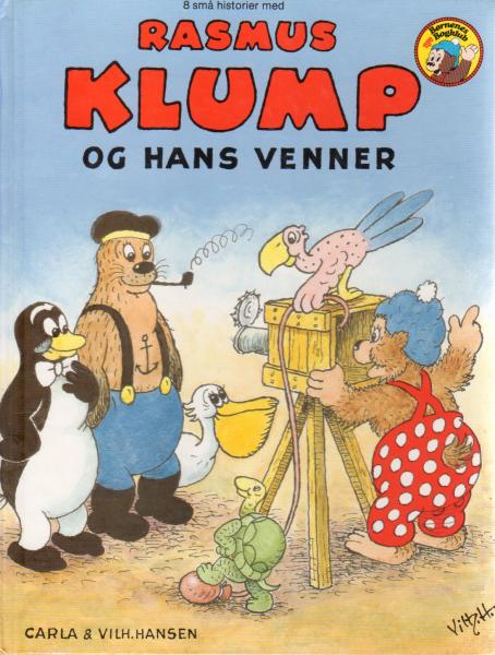 Children's book DANISH - Rasmus Klump Og Hans Venner - Petzi - used - Hardcover