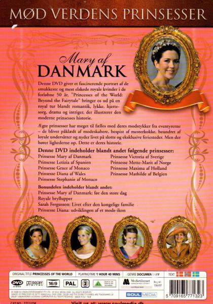 Prinzessin Princess Mary af Danmark Victoria Mette-Marit Maxima Grace Diana - DVD dänisch