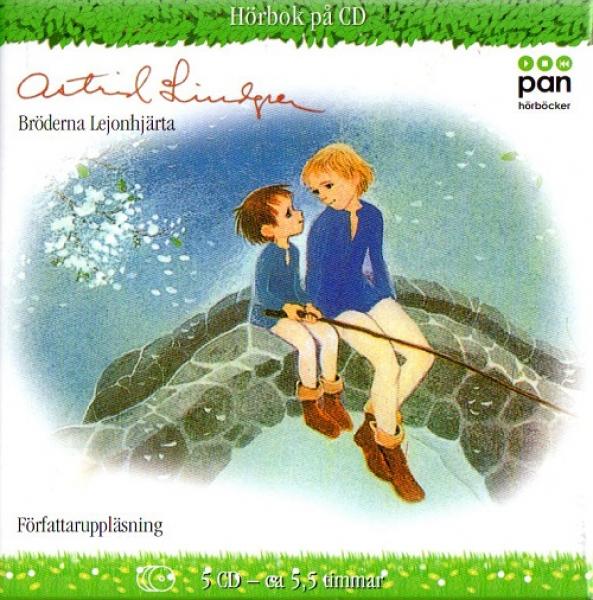 Astrid Lindgren läser - Bröderna Lejonhjärta - Audio book - 5 CD SWEDISH - Brothers Lionheart