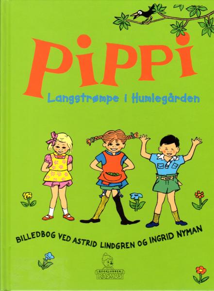 Astrid Lindgren Buch DÄNISCH - Pippi Langstrompe i Humlegården - Langstrumpf - dansk - Softcover