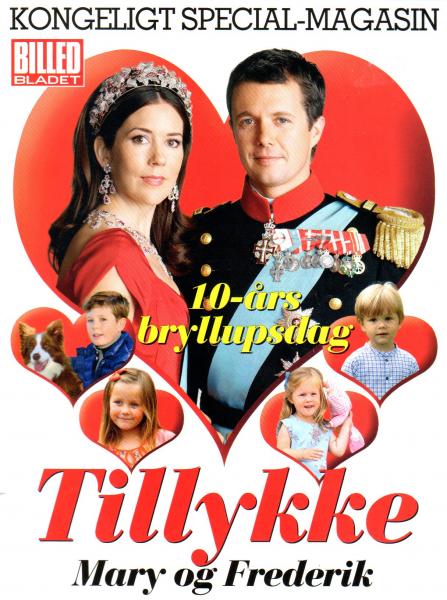 2014 - Royal Denmark Princess Mary - Prince Henrik Frederik - 10th wedding anniversary - 10 års bryllupsdag