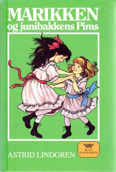 Astrid Lindgren book Norwegian - Marikken og Junibakkens Pims - Madita Norsk 2004