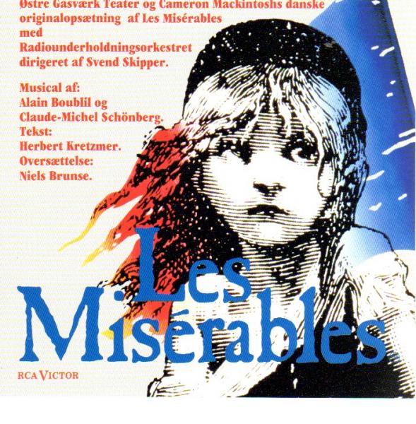 Musical - CD Danish - Les Miserables