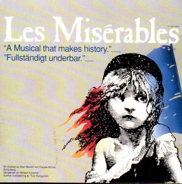 Musical - Les Miserables - CD SWEDISH