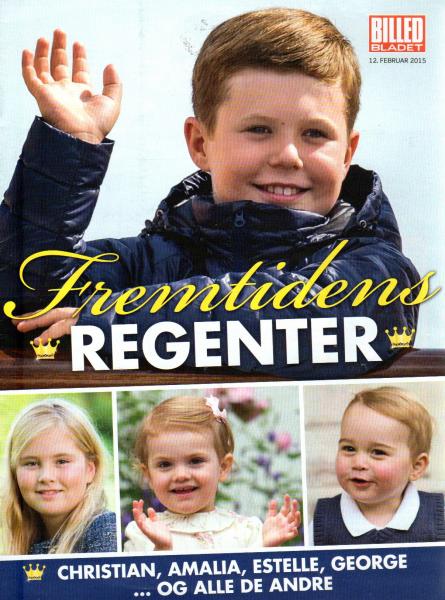 2015 - Royal Denmark - Fremtidens Regenter - Christian, Amalia, Estelle, Georg, etc